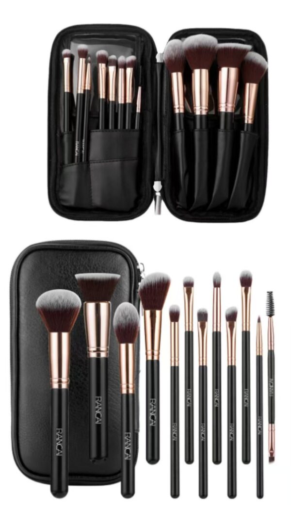 12pc Brush Set RoseGold