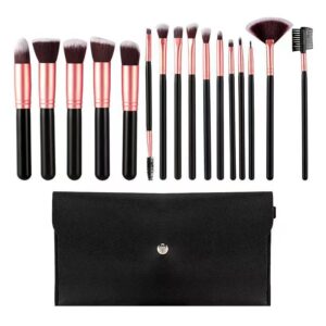 16pc Brush Set Rosegold